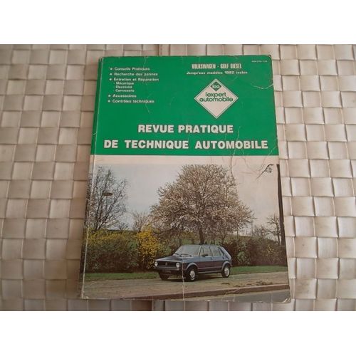 Revue Technique Automobile  (Février 1988)  Volkswagen Golf  Diesel  Jusqu'au Modèle 1982 Inclus   