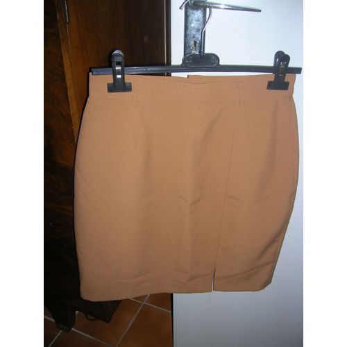 Jupe Blanche Porte Taille À Plat 36 Polyester 100%.