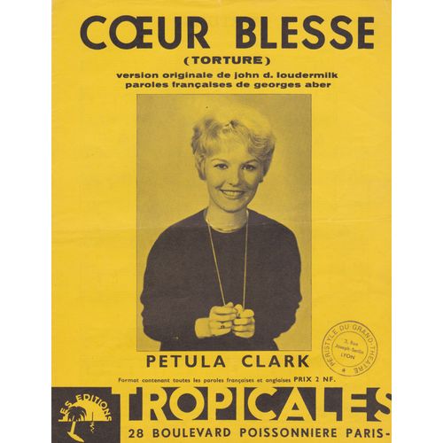 Petula Clark "Coeur Blessé"