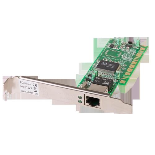 Lindy - Carte réseau Gigabit, PCI 32 bits