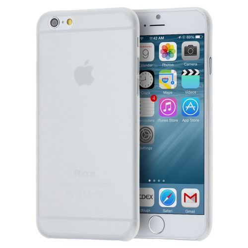 Caseink - Coque Housse Translucide Ultra Fine 0.3mm Iphone 6 (4.7) Blanc