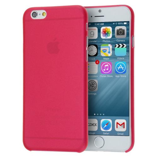 Caseink - Coque Housse Translucide Ultra Fine 0.3mm Pour Iphone 6 Fuchsia