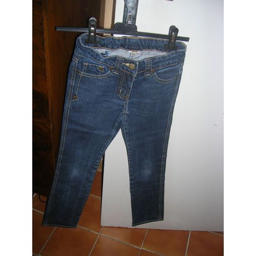 Jean10 Ans Taille Ajustable.