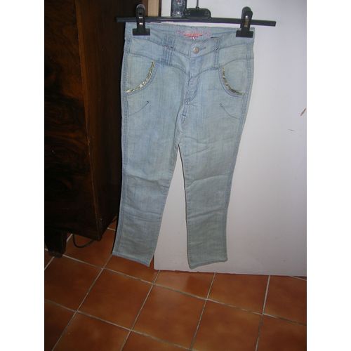Jean Confetti 10 Ans Taille Ajustable