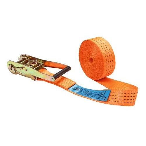 Kerbl 37147 Sangle D'arrimage En 1 Partie Avec Crochet Orange 50 Mm X 6 M Charge Max. 4000 Kg