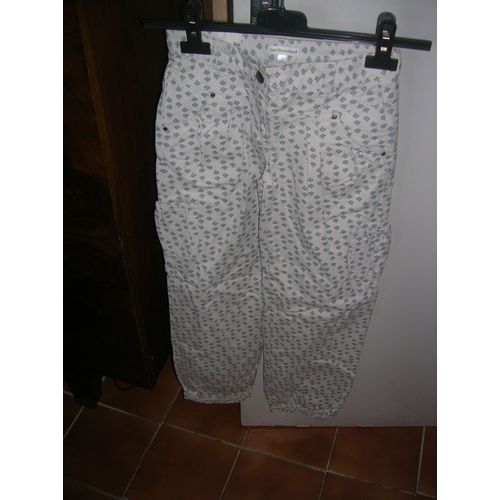 Pantalon Vertbaudet 9 Ans Taille Ajustable 100% Coton.