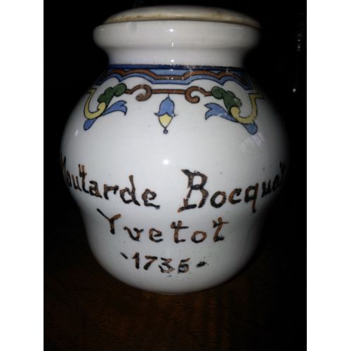 Pot À Moutarde Ancien