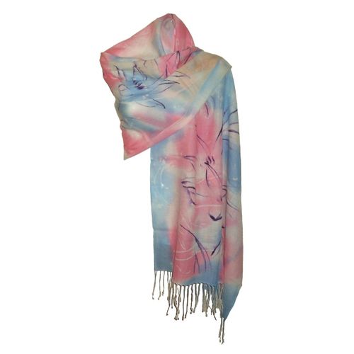 Etole Femme Fine Echarpe 100 % Laine - Foulard Chale
