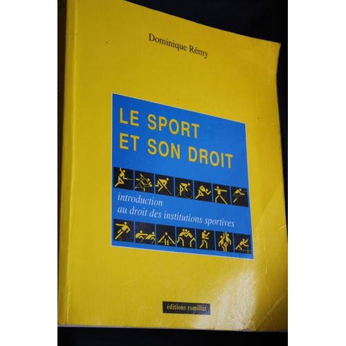 Le Sport Et Son Droit