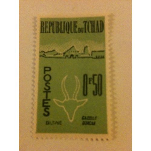 Timbre Gazelle République Du Tchad