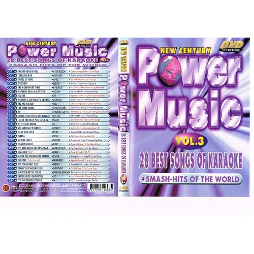 Power Music Karaoké Vol.3 - 28 Best Songs Of Karaoké