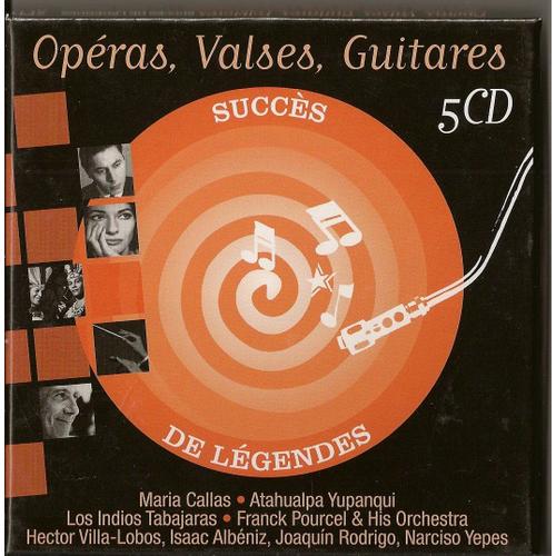Succès De Légendes  Opéras,Valses,Guitares ,Folklores(Coffret 5 Cds)