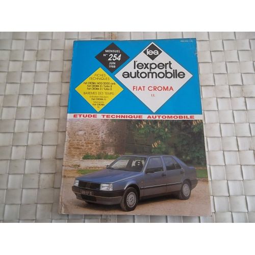 Revue Technique Fiat Croma Tous Types 1600 - 2000 - Turbo Ie - Turbo D