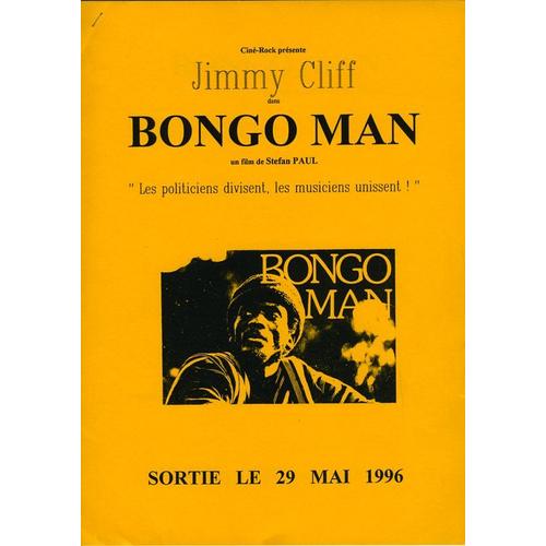 Bongo Man - Dossier De Presse - Un Film Réalisé Par Stefan Paul, Avec Jimmy Cliff - 1980