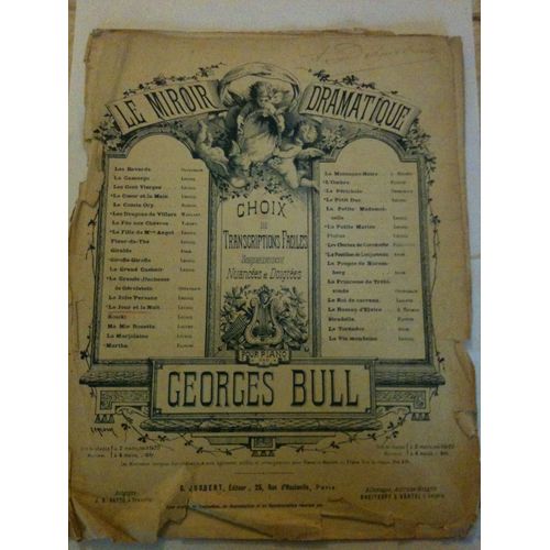 Le Miroir Dramatique Pour Piano Par Georges Bull "Le Jour Et La Nuit"