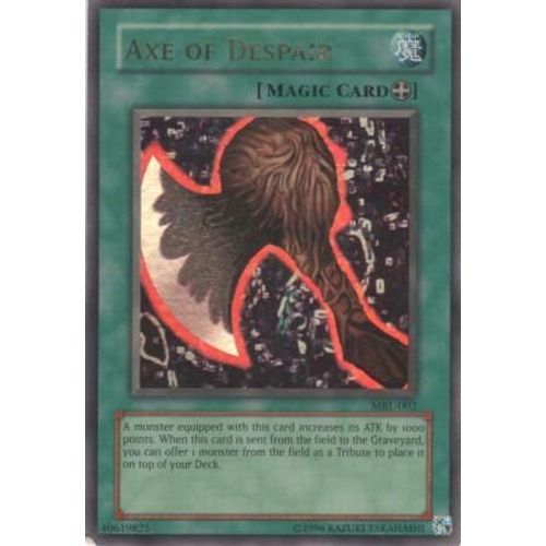 Carte Yu-Gi-Oh! "Axe Of Despair" Ultra Rare Mrl-002