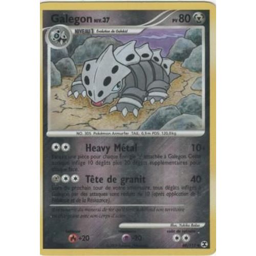 Carte Pokémon "Galegon Niv.37" Pv80 Holo Reverse 44/111