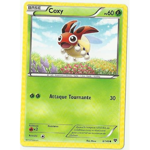 Carte Pokemon Francaise Reverse Serie Xy Coxy 60pv 6/146