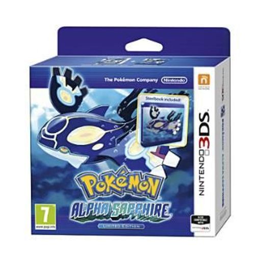 Pokemon Saphir Alpha Édition Limitée Avec Steelbook Nintendo 3ds