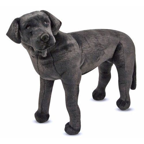 Melissa & Doug - Peluche Labrador - Noir