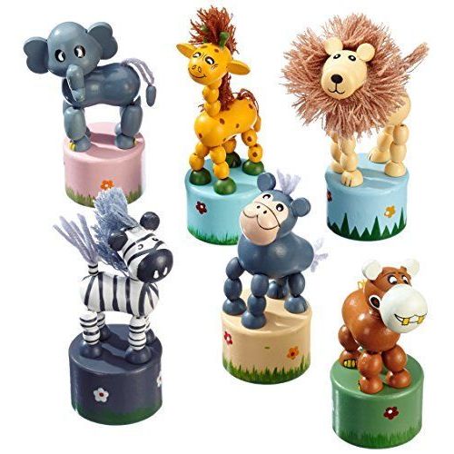 Small Foot Company - 7924 - Figurine - Animaux Poussoir Afrique