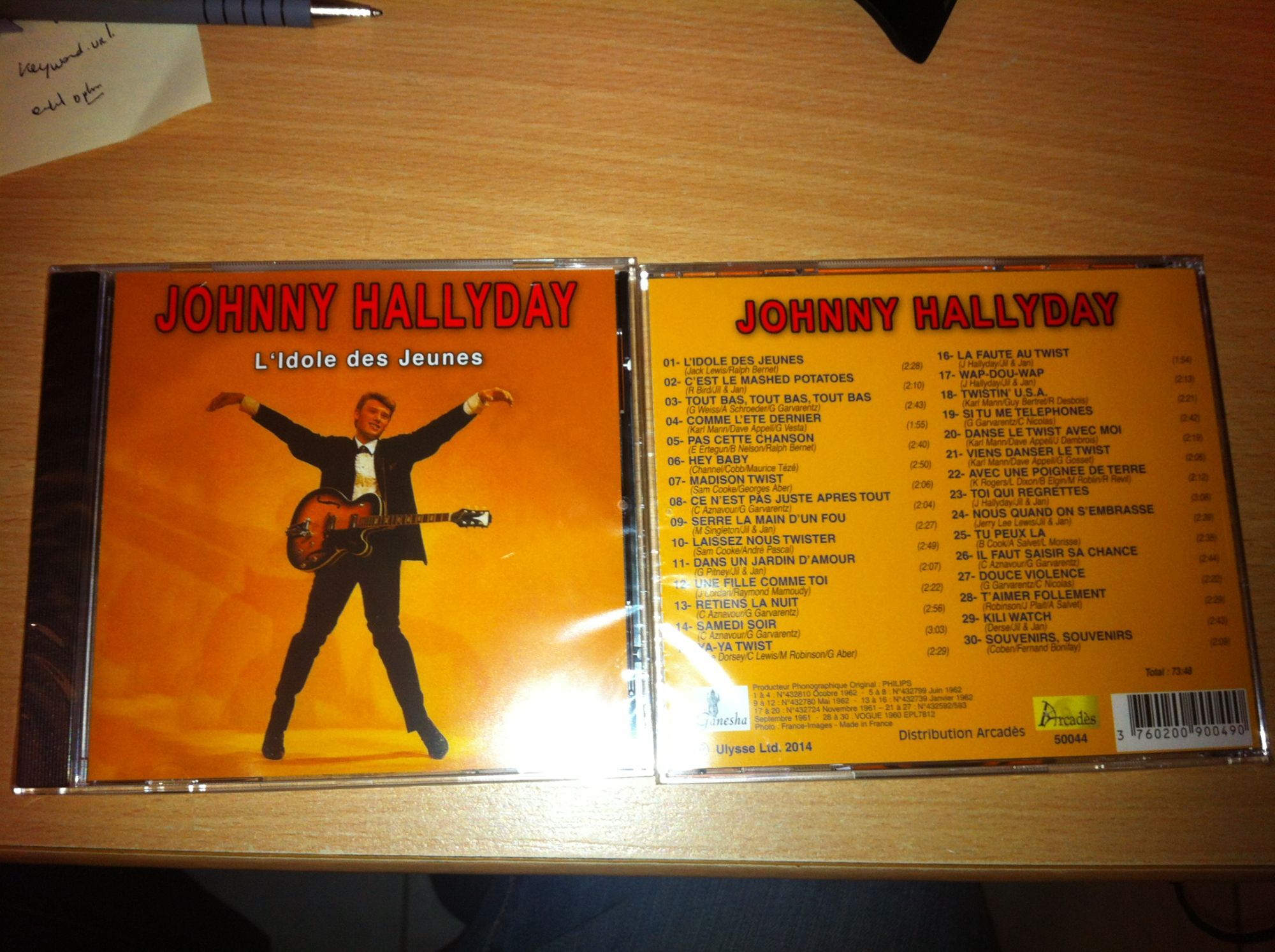 Johnny Hallyday L Idole Des Jeunes pas cher - Meilleures