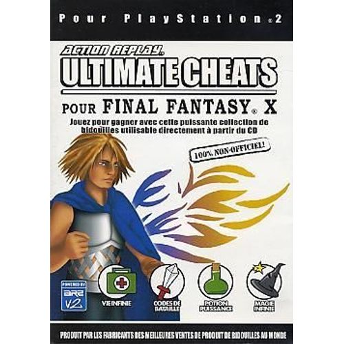 Action Replay Ultimate Cheats Pour Final Fantasy X Ps2
