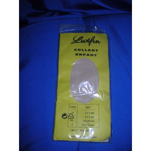 Collants Fin Luxfin 100% Polyamide.8/10 Ans.