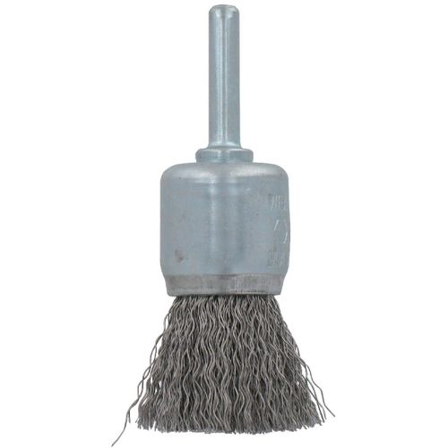 Brosse pinceau inox ondulé SCID - Diamètre 22 mm