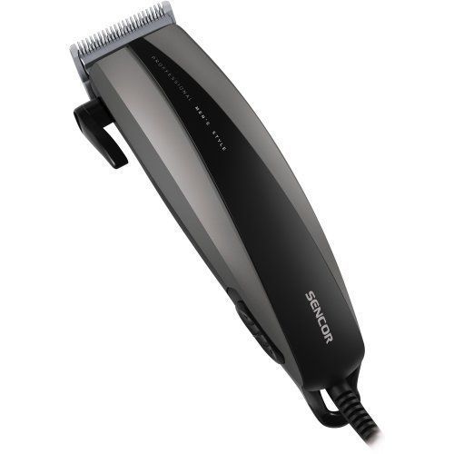 Sencor Shp 211sl Tondeuse Avec Lame En Acier Inoxydable - Alimentation Électrique 230 V - 4 Peignes 3, 6, 9 Et 12 Mm