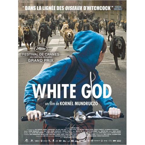 White God /Fehér Isten- Véritable Affiche De Cinéma Pliée-Format 120x160 Cm - De Kornel Mundruczó Avec Zsófia Psotta, Sándor Zsótér, Lili Horváth, Szabolcs Thuróczy, Tamas Polgar, Orsolya Toth  - 2014