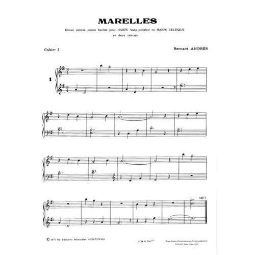 Marelles (1er Cahier)