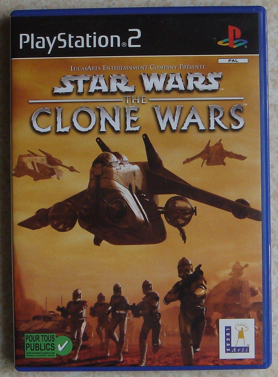 star wars clone wars playstation 2