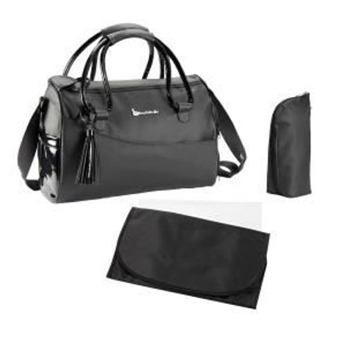 Badabulle Sac A Langer Glossy Elégant Noir B043011