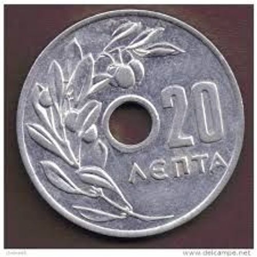 20 Leptas 1959 Grêce