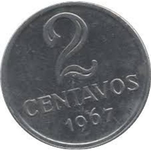 2 Centavos Bresil 1967