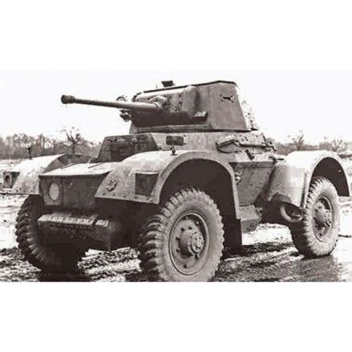 Maquette Véhicule Militaire : Automitrailleuse Daimler Mk.I-Zvezda