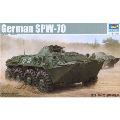 Maquette Char : Spw-70 Armée Est-Allemande 1980-Trumpeter