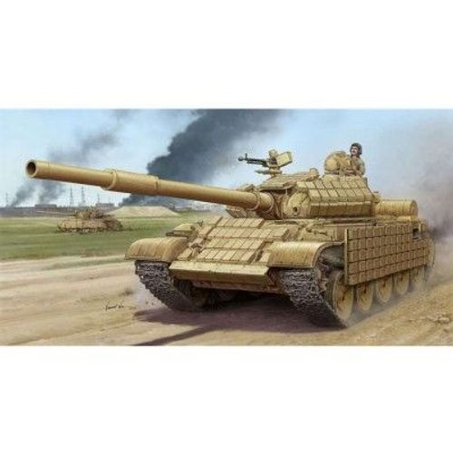 Maquette Char : Char Soviétique E T-62 Era Mod. 1972 (Armée Irakiene)-Trumpeter