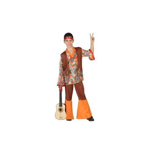 Déguisement De Hippie Garçon Années 70 - Enfant - 10-12 Ans