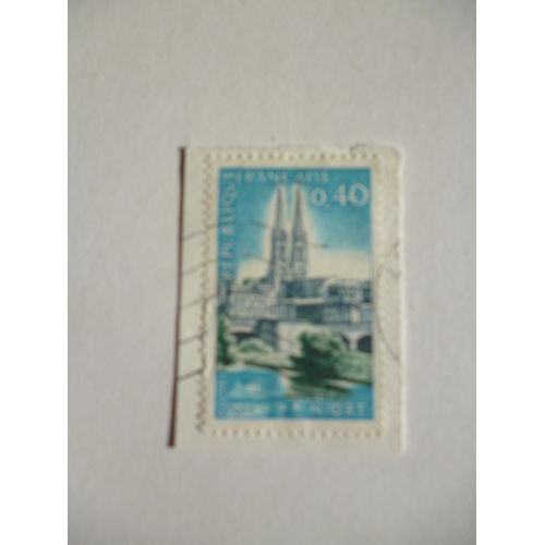 Timbre "France 1966 : Niort".