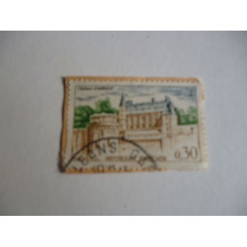 Timbre "France:1963:Château D'amboise".