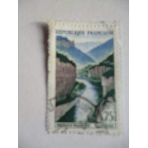 Timbre "France 1965 :Gorges Du Tarn".