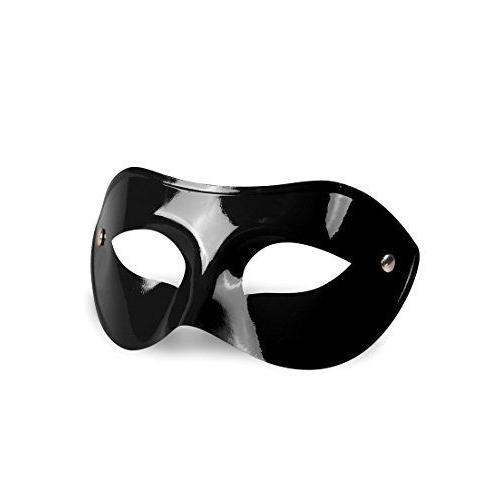 Ouch! Masque Pour Les Yeux Pvc/Cuir Artificiel Noir 