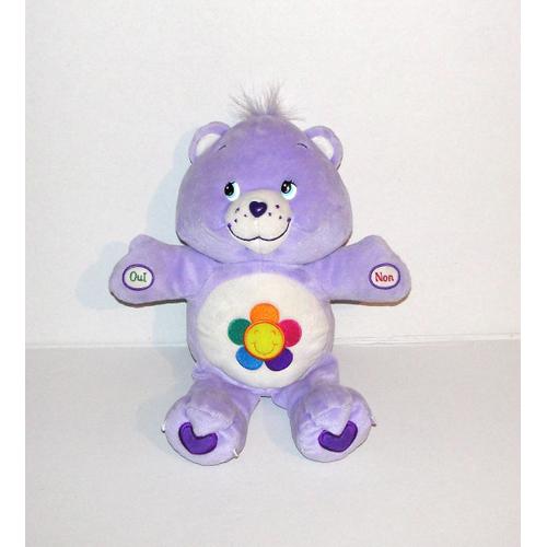 PELUCHE BISOUNOURS 30 CM VIOLET - La Poste