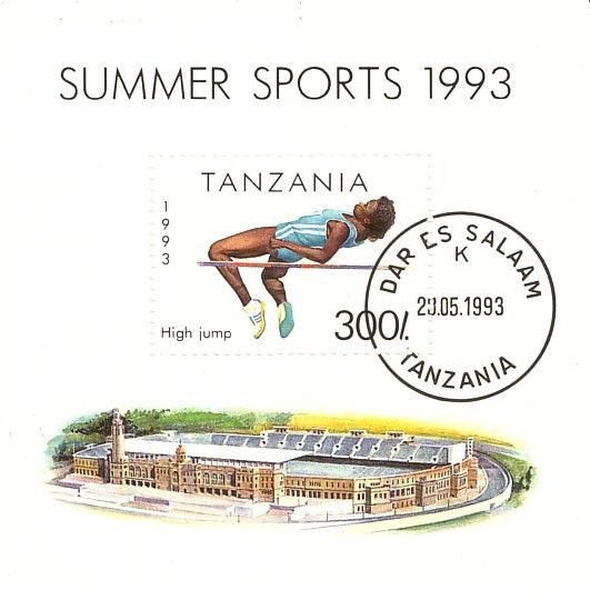 Tanzanie - 1993 - Athlétisme - Saut En Hauteur