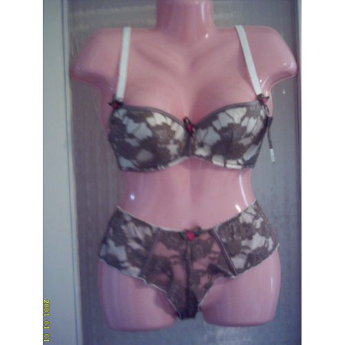 Ensemble Lingerie Soutien- Gorge & String L.D. Rose T: 38/85c