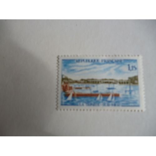 Timbre "France :La Trinité Sur Mer".