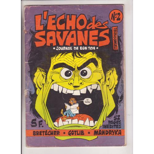 L'écho Des Savanes 2 ,1973 Journal De Bon Ton