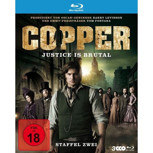 Copper - Justice Is Brutal. Staffel Zwei (3 Discs)